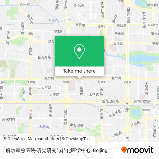 解放军总医院-听觉研究与转化医学中心 map