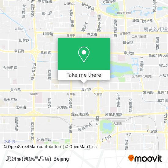 思妍丽(凯德晶品店) map