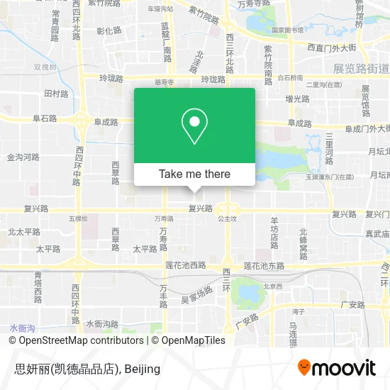 思妍丽(凯德晶品店) map