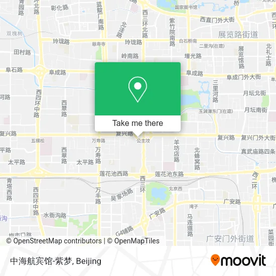中海航宾馆-紫梦 map