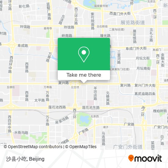 沙县小吃 map
