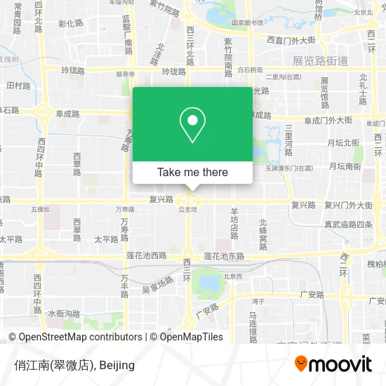 俏江南(翠微店) map
