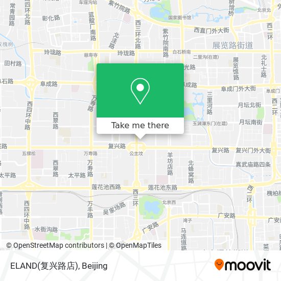 ELAND(复兴路店) map