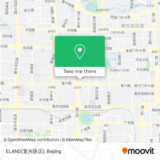 ELAND(复兴路店) map