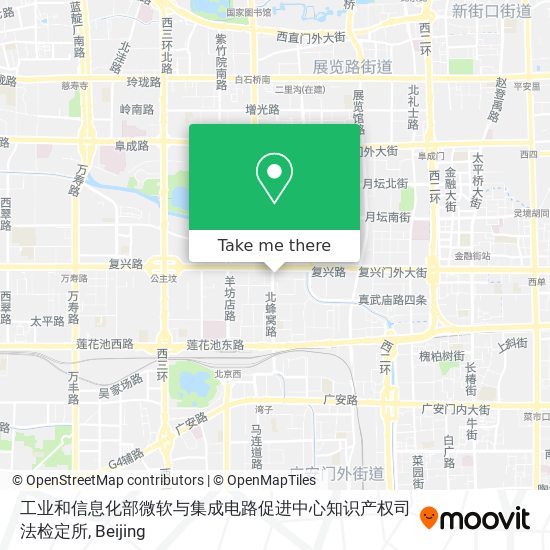 工业和信息化部微软与集成电路促进中心知识产权司法检定所 map