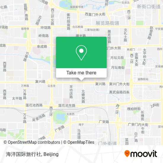 海洋国际旅行社 map