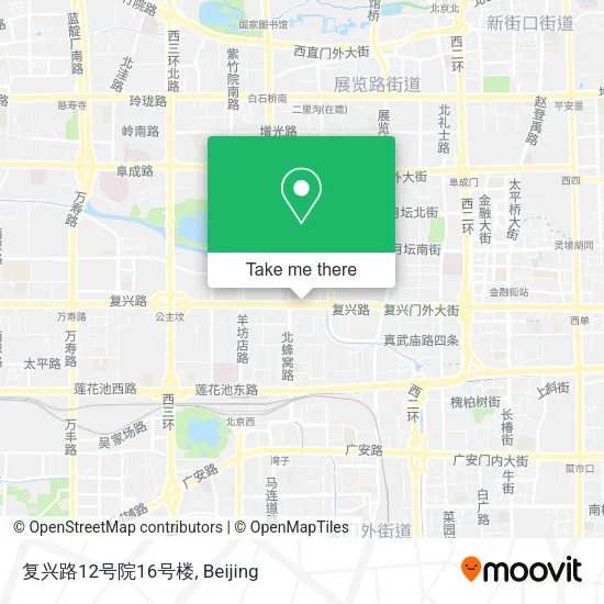 复兴路12号院16号楼 map