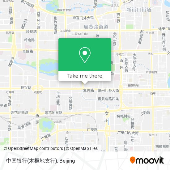 中国银行(木樨地支行) map