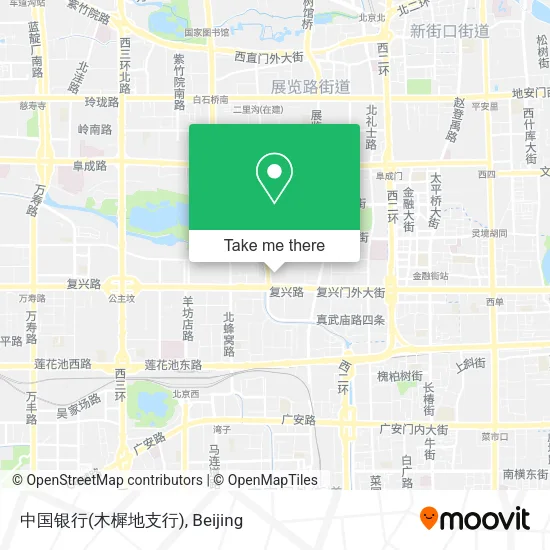 中国银行(木樨地支行) map