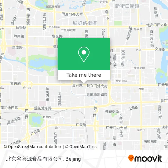北京谷兴源食品有限公司 map