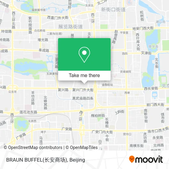 BRAUN BUFFEL(长安商场) map