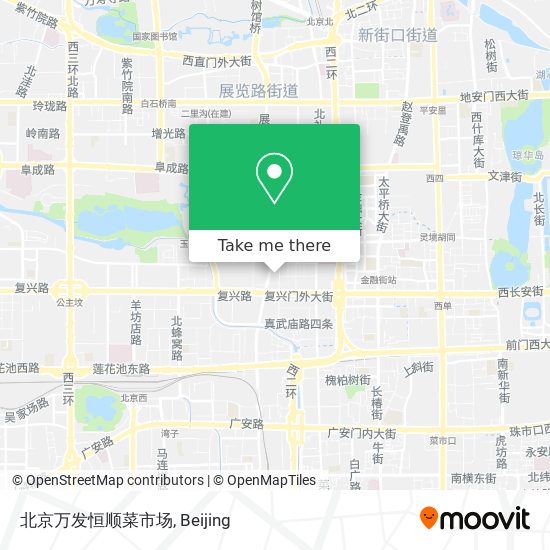 北京万发恒顺菜市场 map