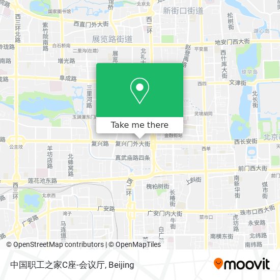 中国职工之家C座-会议厅 map