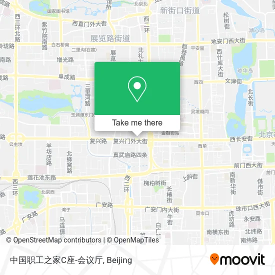 中国职工之家C座-会议厅 map
