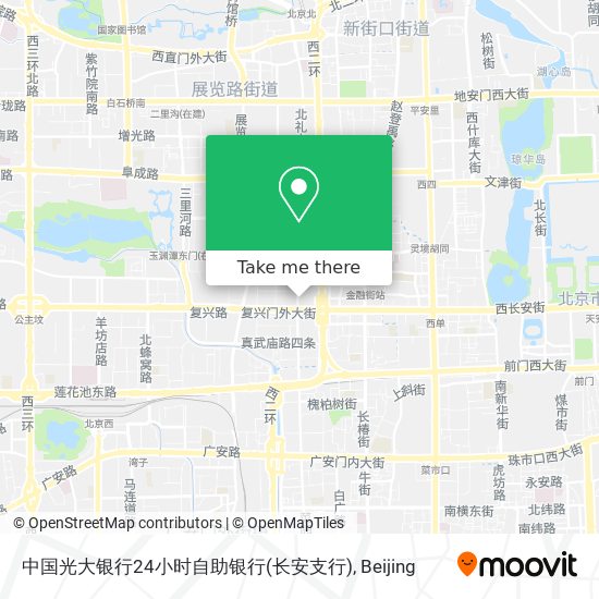 中国光大银行24小时自助银行(长安支行) map