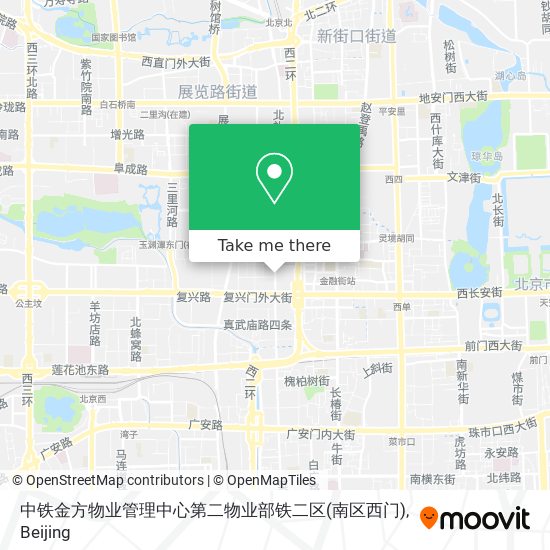 中铁金方物业管理中心第二物业部铁二区(南区西门) map