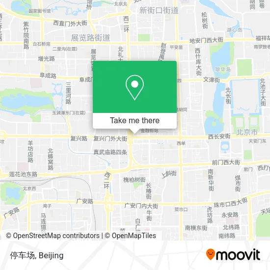 停车场 map