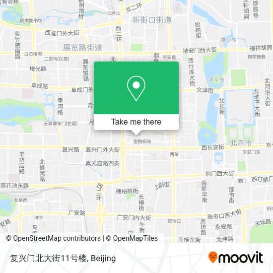 复兴门北大街11号楼 map