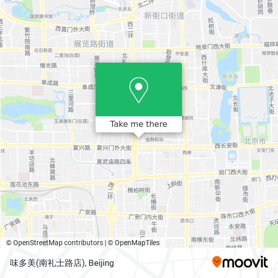 味多美(南礼士路店) map