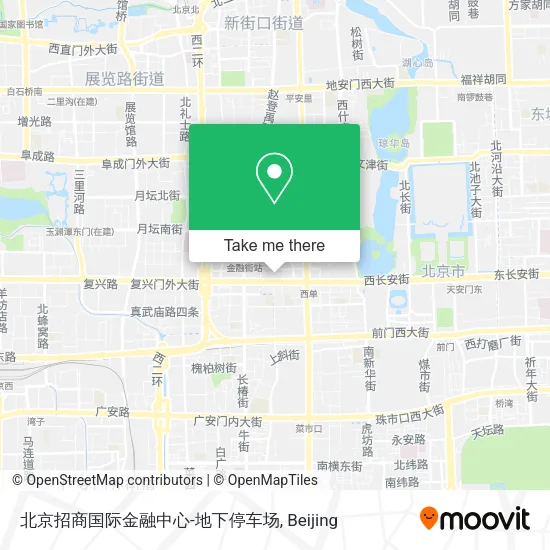 北京招商国际金融中心-地下停车场 map