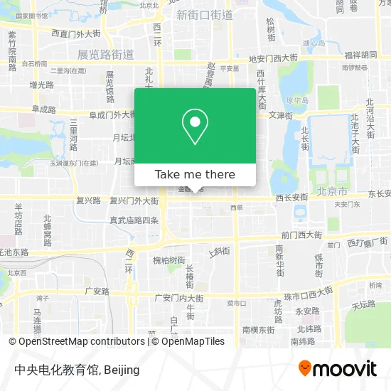 中央电化教育馆 map