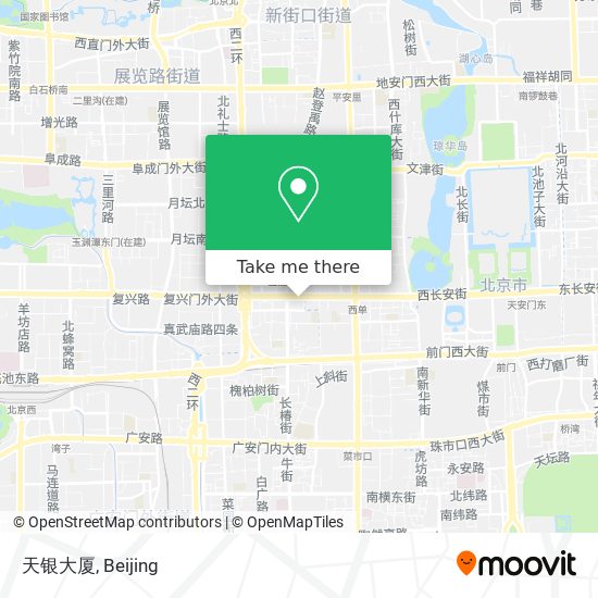 天银大厦 map