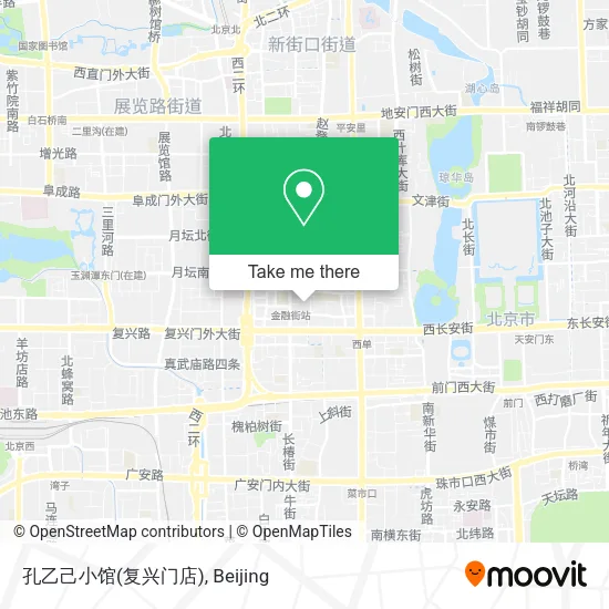 孔乙己小馆(复兴门店) map