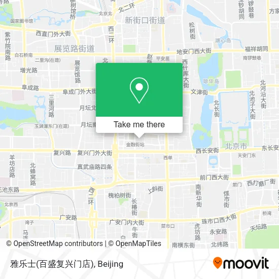 雅乐士(百盛复兴门店) map