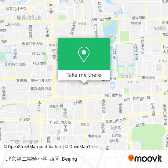 北京第二实验小学-西区 map