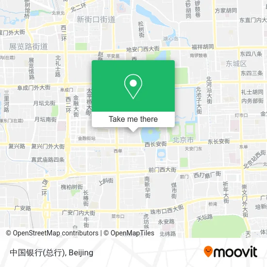 中国银行(总行) map