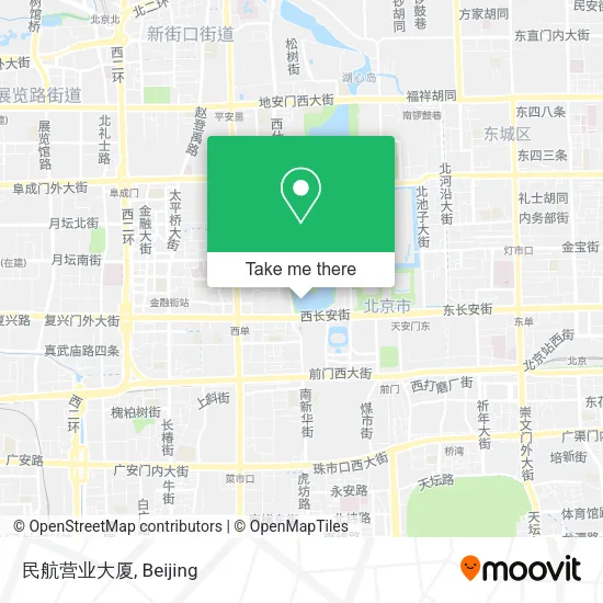 民航营业大厦 map