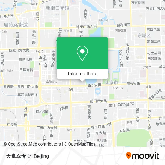 天堂伞专卖 map