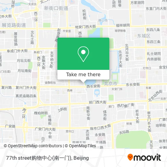 77th street购物中心(南一门) map