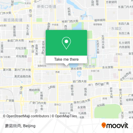 蘑菇街尚 map