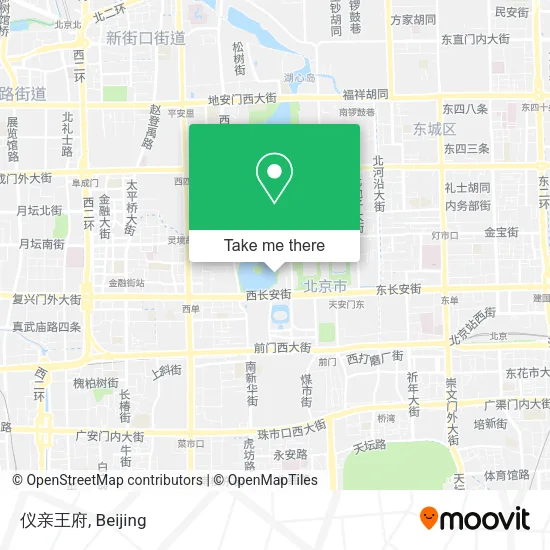 仪亲王府 map