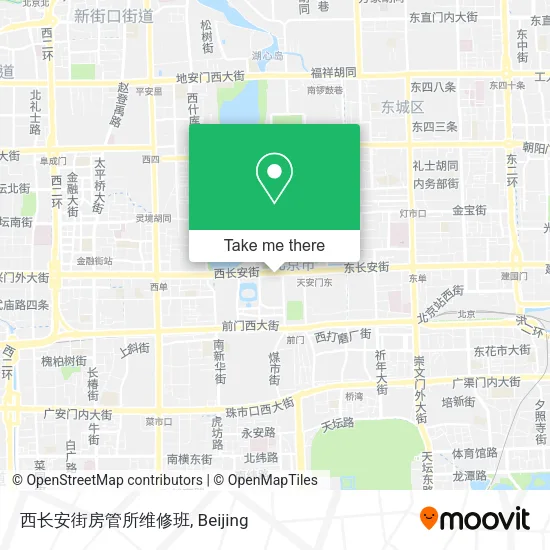 西长安街房管所维修班 map