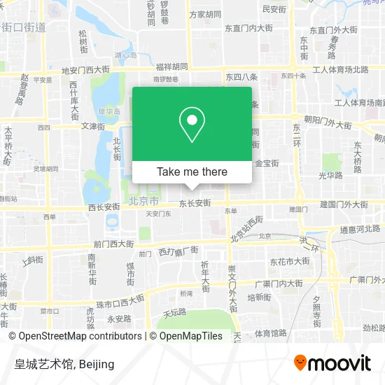 皇城艺术馆 map