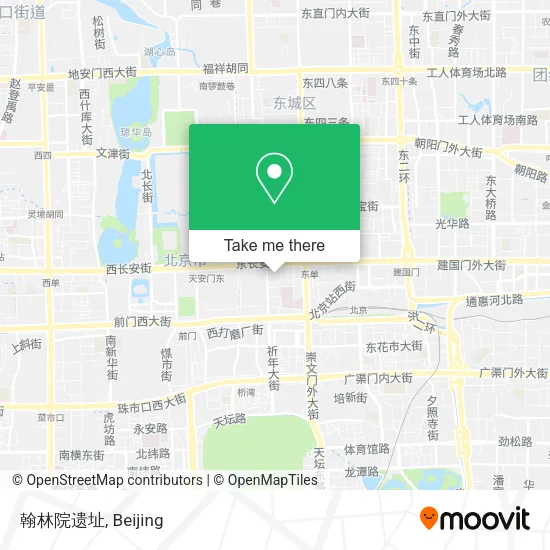 翰林院遗址 map
