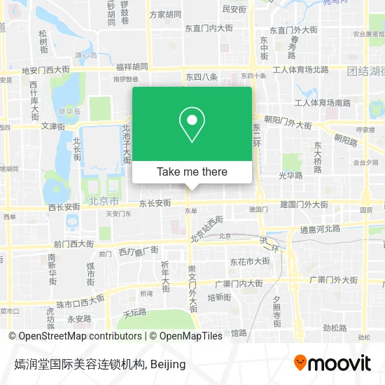 嫣润堂国际美容连锁机构 map