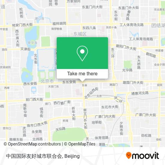 中国国际友好城市联合会 map