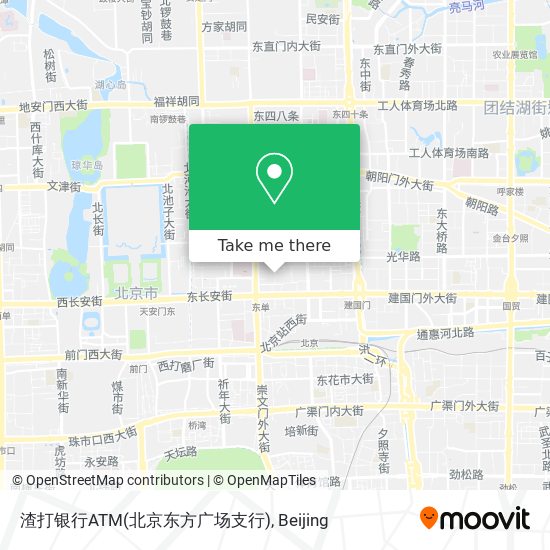 渣打银行ATM(北京东方广场支行) map
