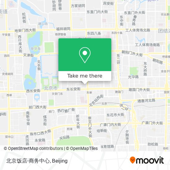 北京饭店-商务中心 map