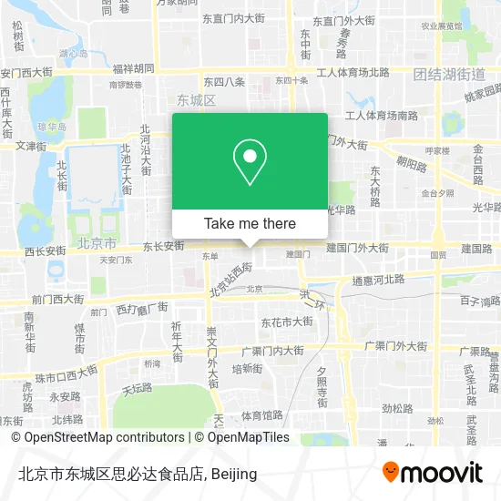 北京市东城区思必达食品店 map