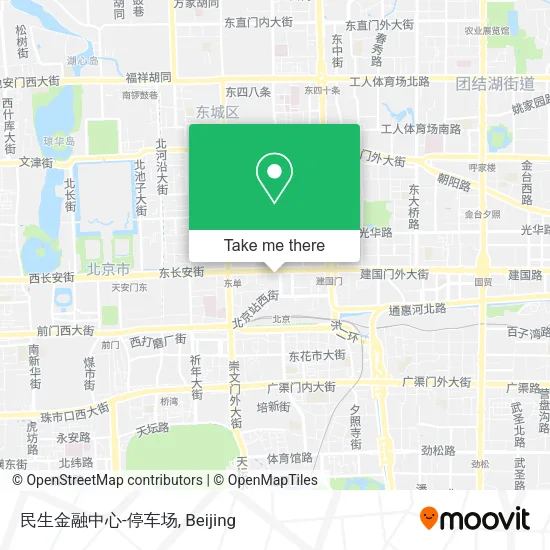 民生金融中心-停车场 map