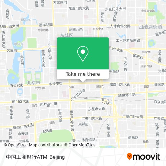中国工商银行ATM map