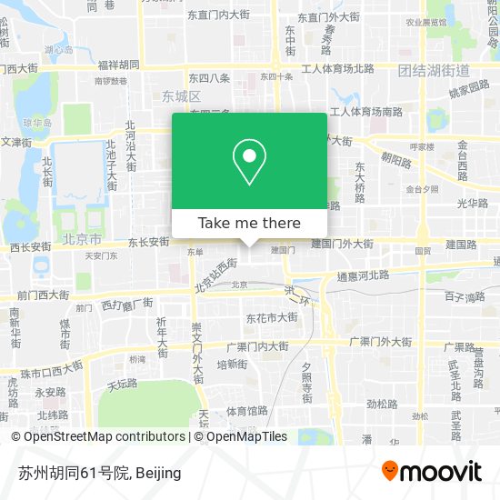 苏州胡同61号院 map
