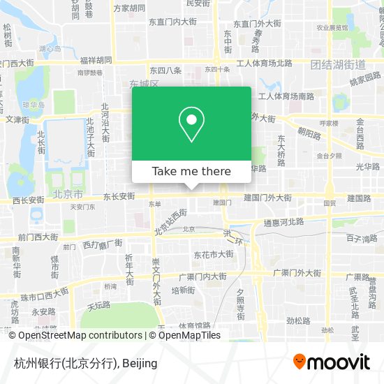 杭州银行(北京分行) map