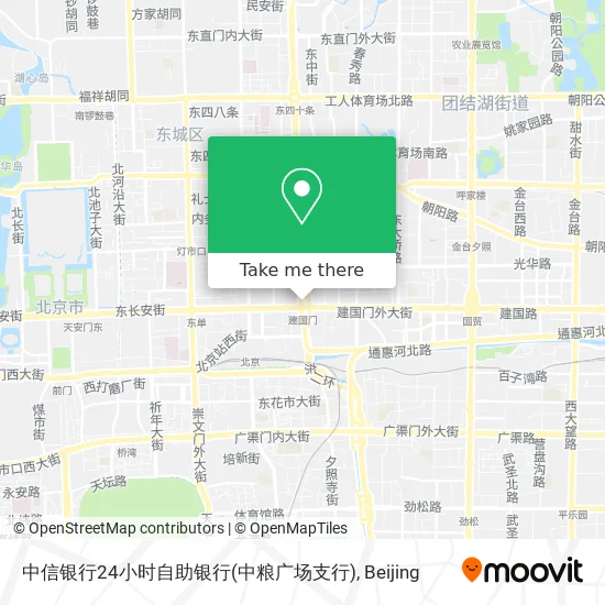 中信银行24小时自助银行(中粮广场支行) map