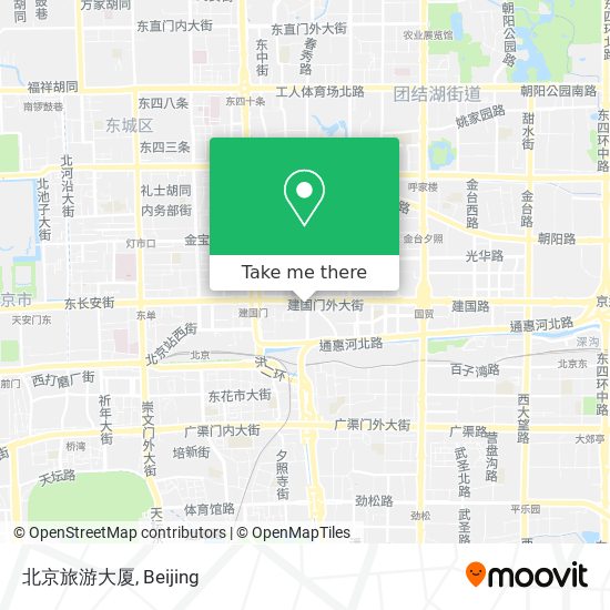 北京旅游大厦 map