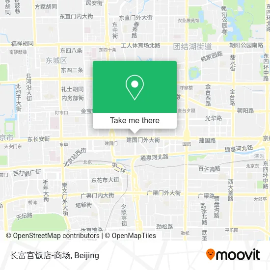 长富宫饭店-商场 map